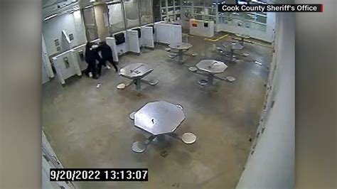 Illinois correctional officer charged after surveillance footage shows him repeatedly hitting a man in custody